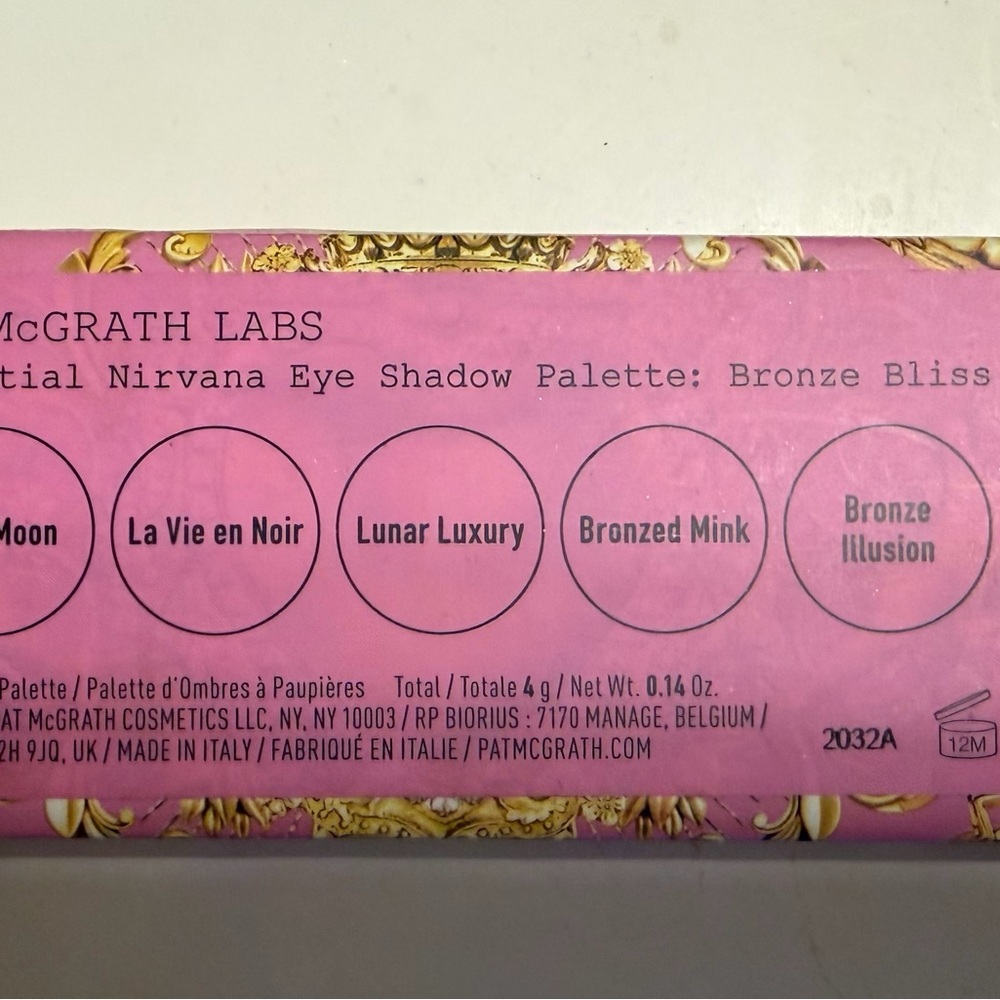 Pat McGrath Labs Celestial Nirvana Eyeshadow Palette Bronze Bliss - Picture 3 of 3